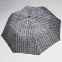 OMBRELLO AUTOMATICO ANTIVENTO ULTRA+ RIBALTABILE . CASHMERE - LIGHT GREY