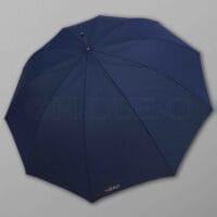 OMBRELLO LUNGO XXL AUTOMATICO 10 STECCHE TOTAL FIBRA ANTIVENTO HIGH-TECH . COHIBA - BLUE NAVY